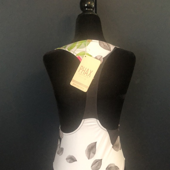 PHAX 1 piece bathing suit floral print size medium - Picture 7 of 11